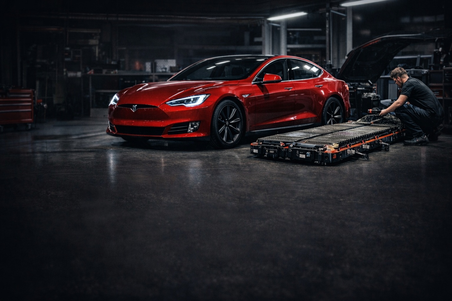 ремонт батареї Tesla у Хмельницькому